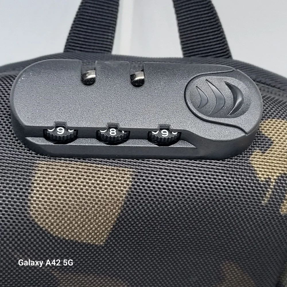 OZUKO Anti-Theft Sling Bag Camo Crossbody USB Charging Port TSA Lock Tactical